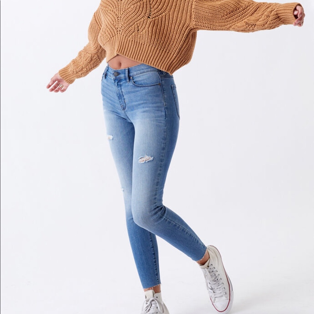 PacSun high rise ankle jegging